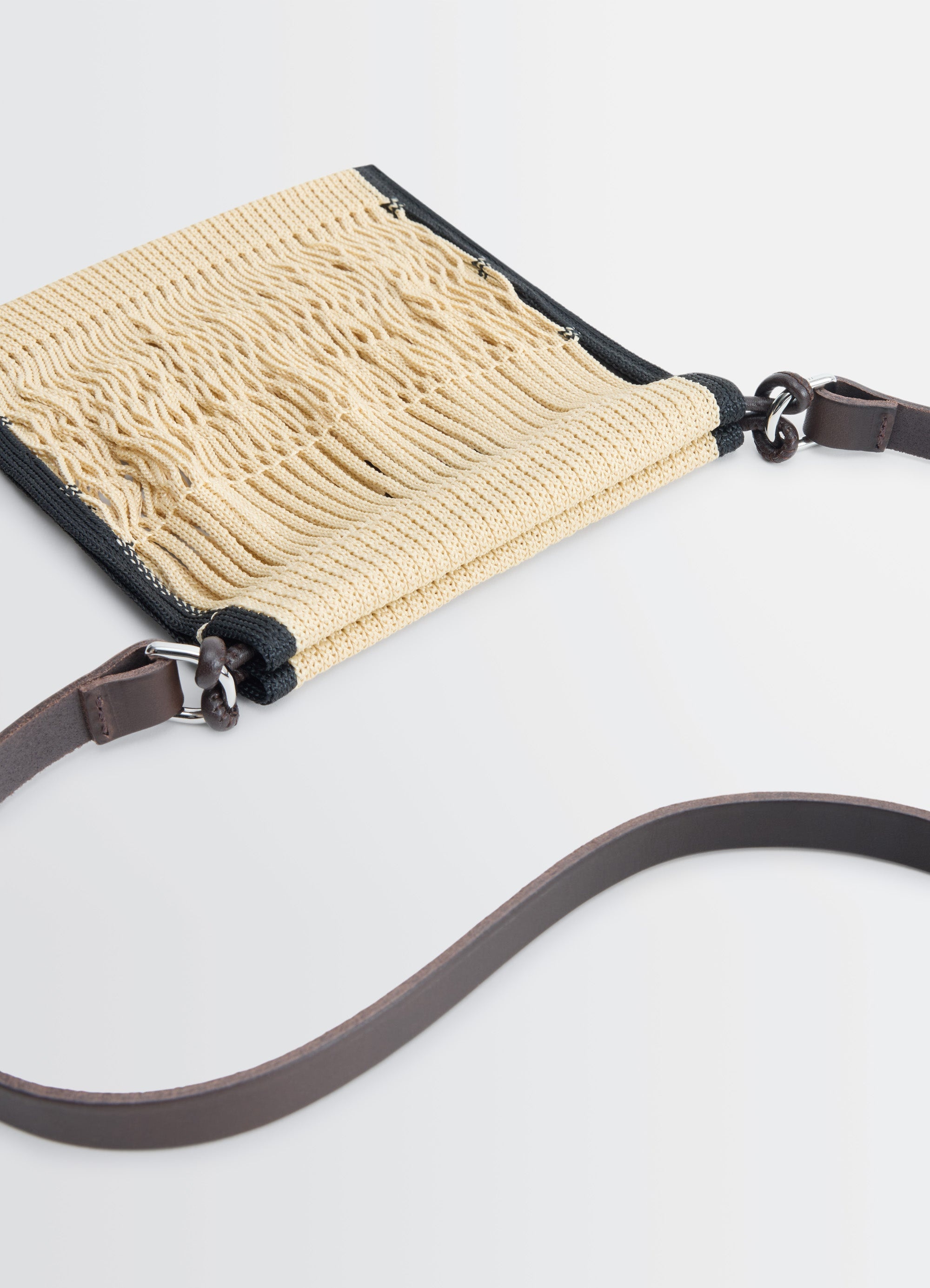 MINI CROSSBODY FILT NET BAG - 4