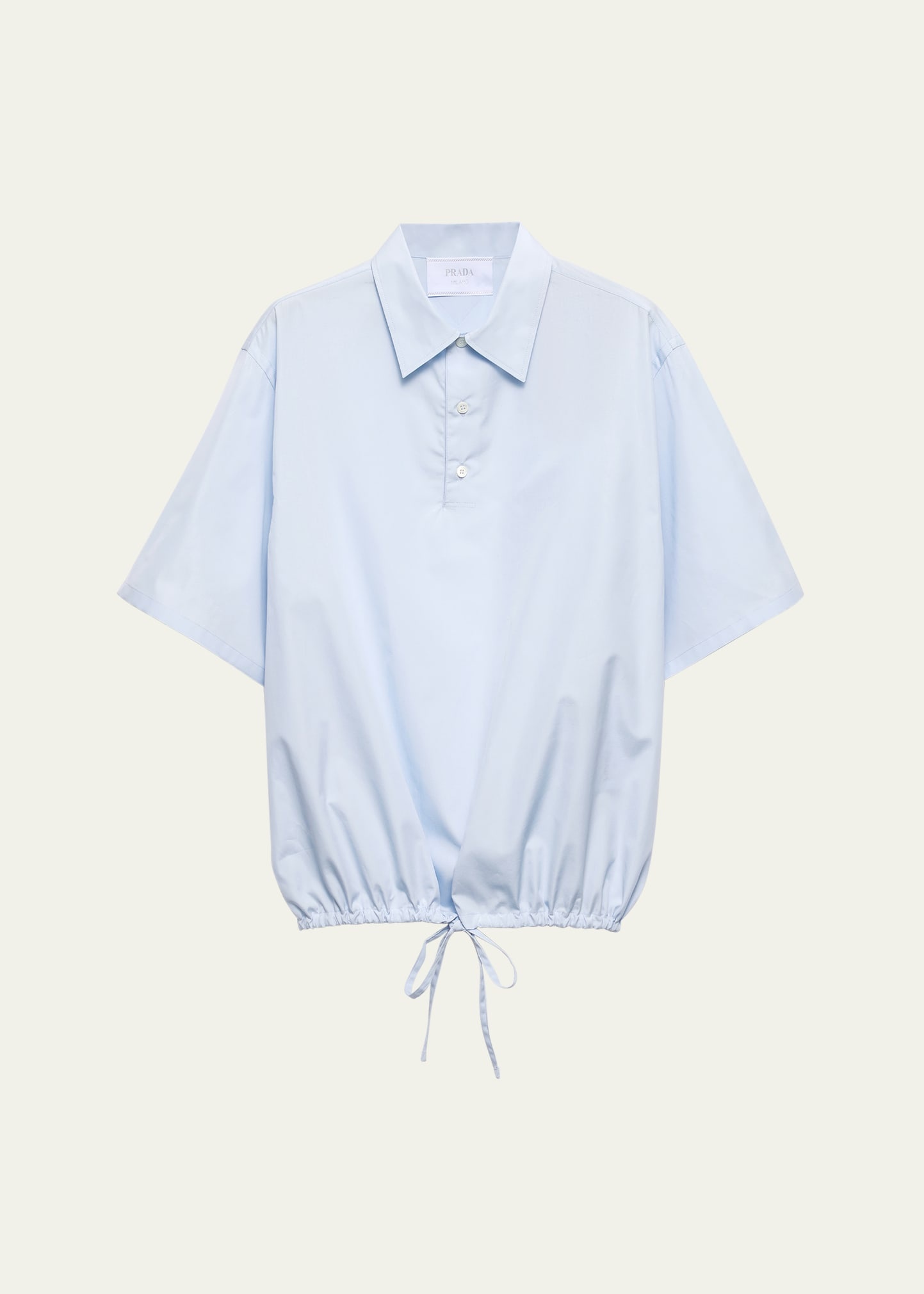 Men's Divisa Cotton Drawstring-Hem Polo Shirt - 1