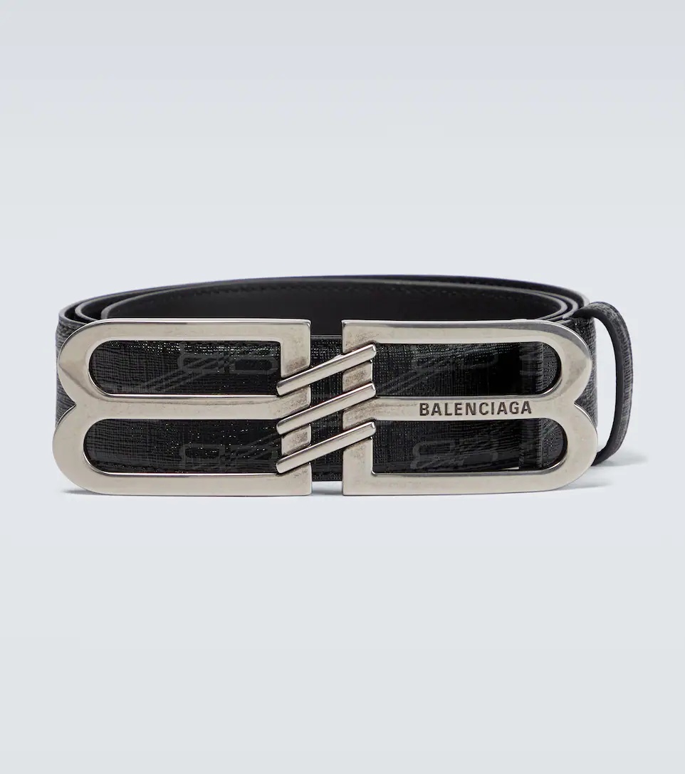 BB Signature coated canvas belt - 1