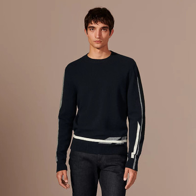 Hermès "Lignes graphiques" crewneck sweater outlook