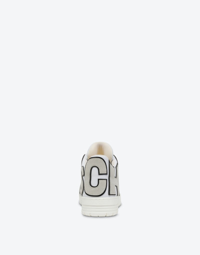 Moschino STREETBALL SNEAKERS WITH MAXI LOGO outlook