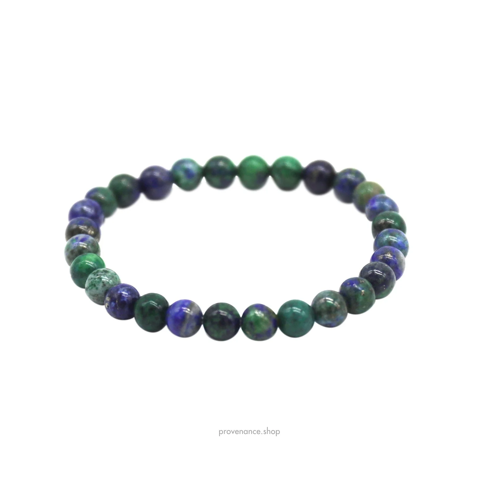 Bracelet - Lapis Chrysocolla 6mm. - 1