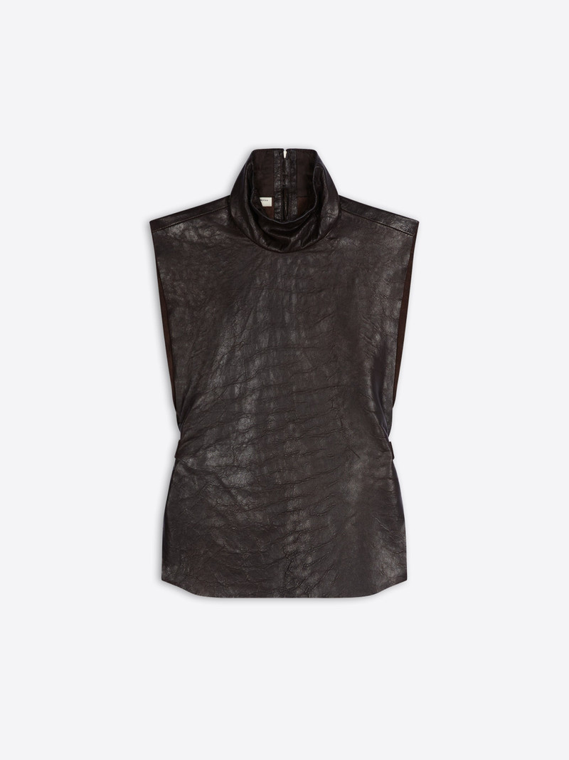 LEATHER BIB 1