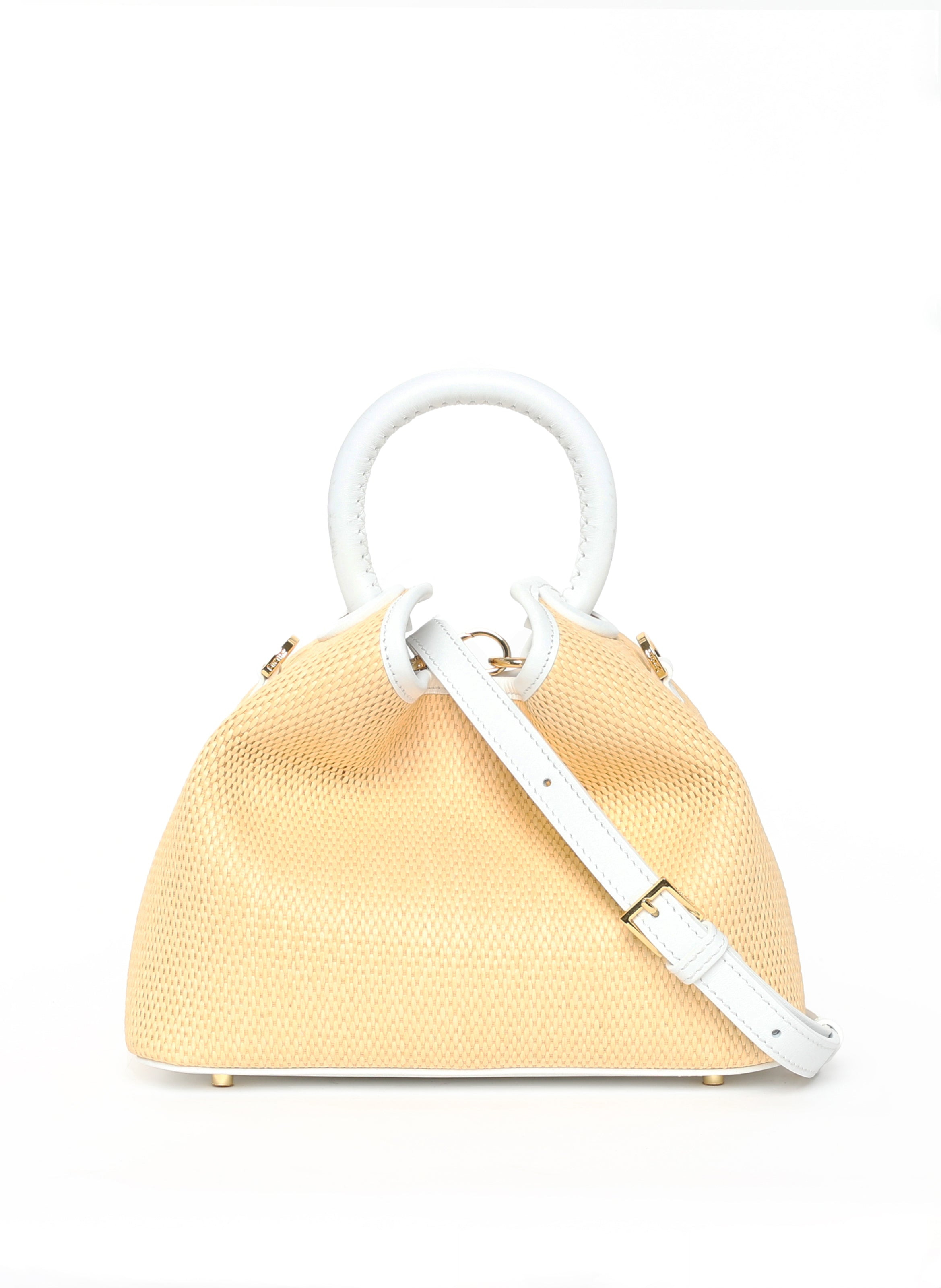 Baozi Raffia Natural/White - 4