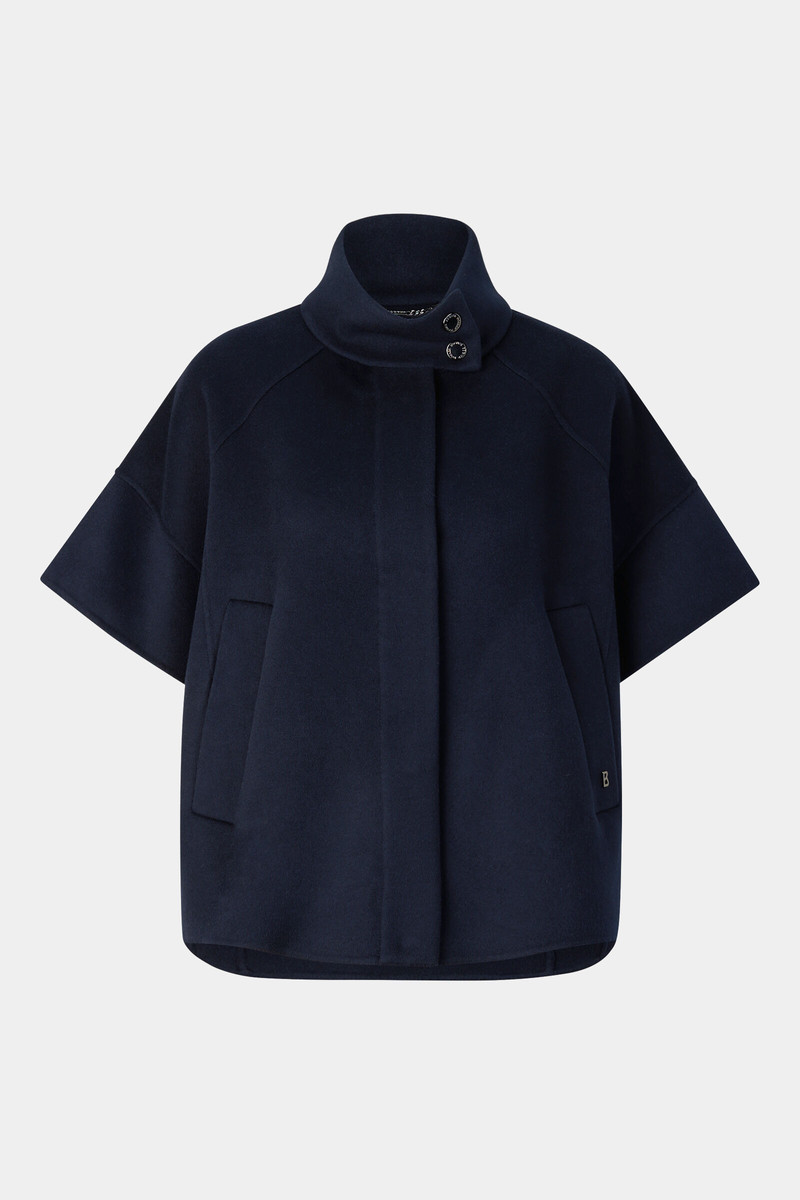 Venice wool vest in Navy blue 1