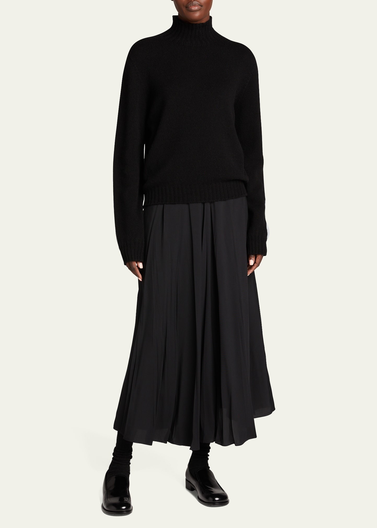 Kensington High-Neck Cashmere Sweater - 2