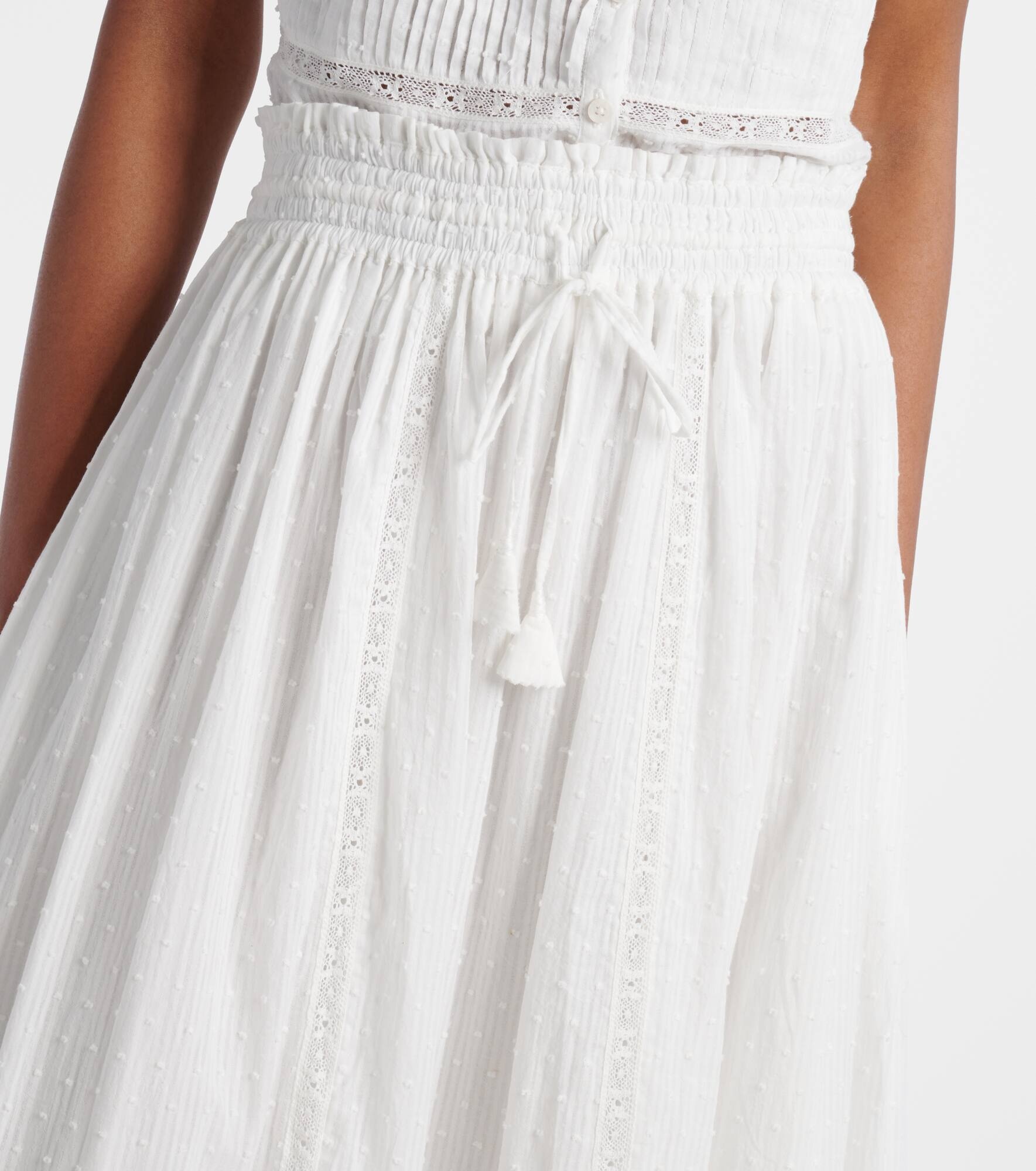 Clara cotton maxi skirt - 4