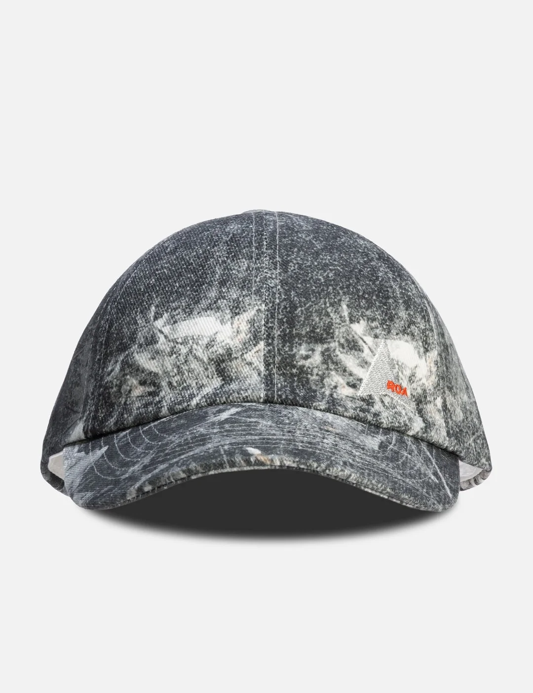ROA X WRANGLER DENIM 6 PANEL CAP WASHED PATTERN - 1