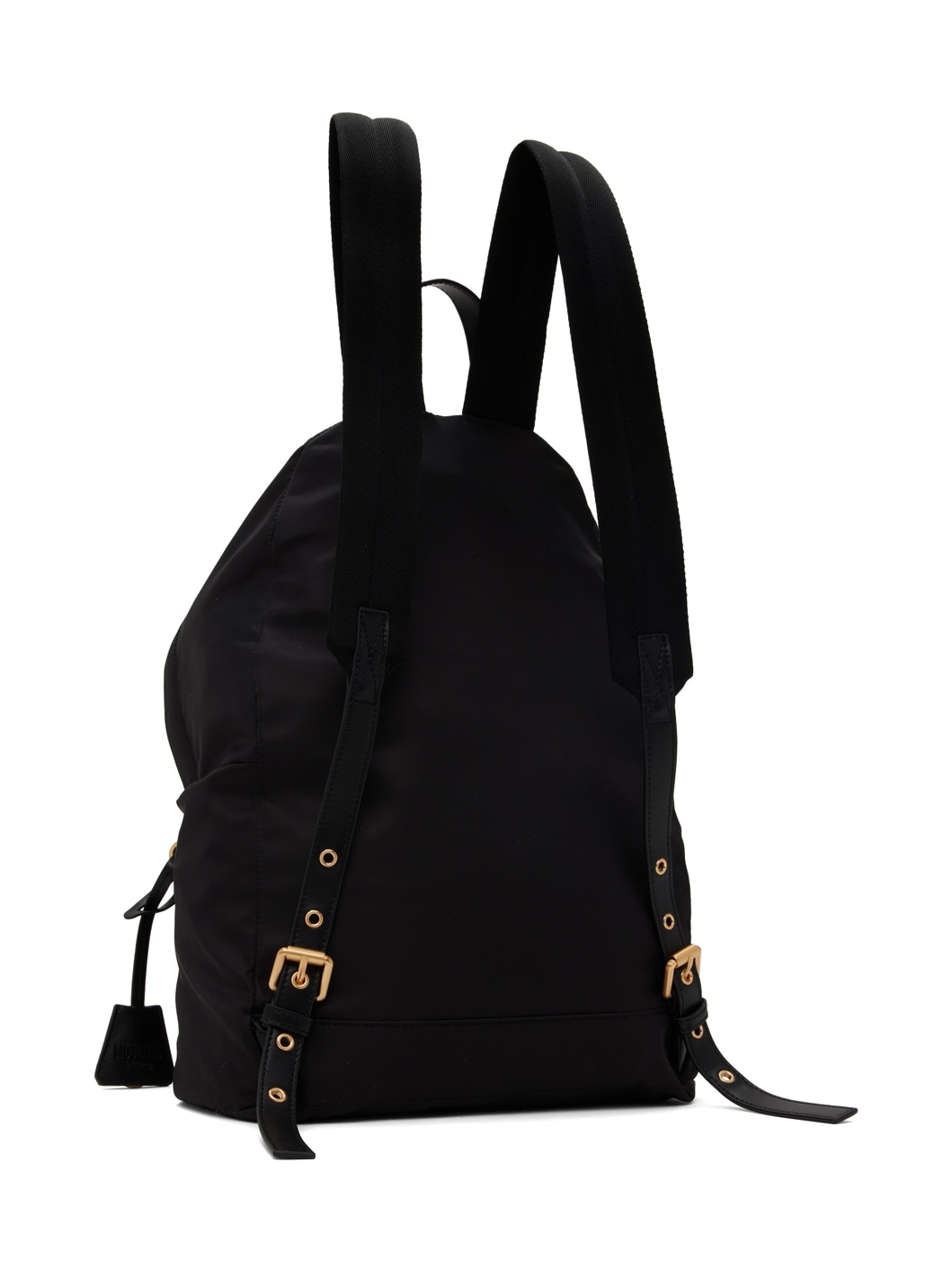 Black Logo Backpack - 3