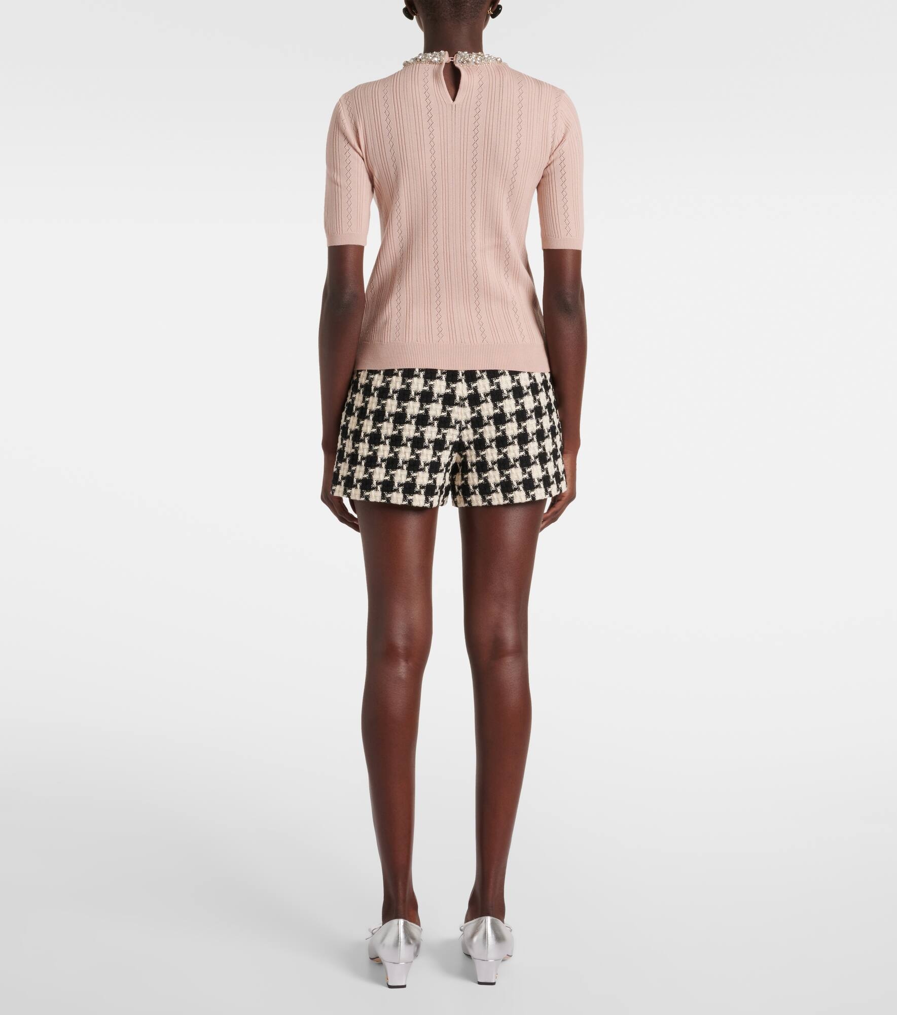 Embellished virgin wool sweater - 3