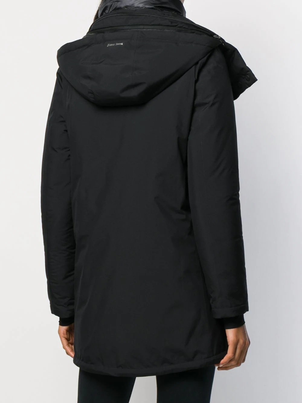 hooded parka coat - 4