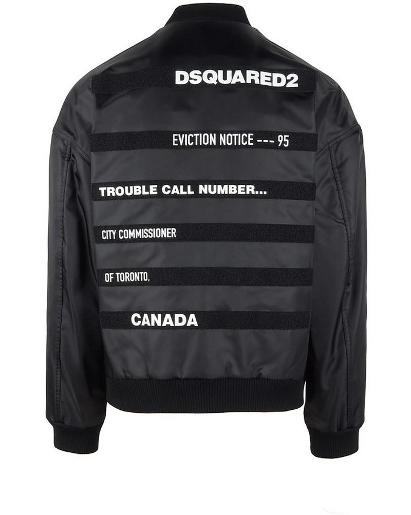 DSQUARED2 Men's Black Jacket outlook