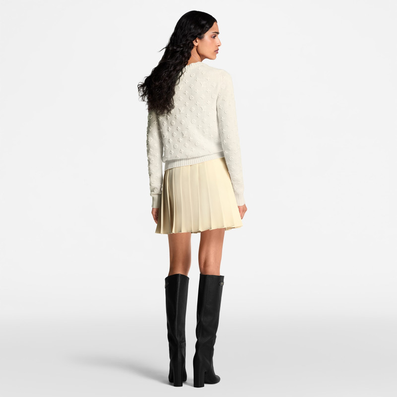 3D Monogram Knit Pullover 5