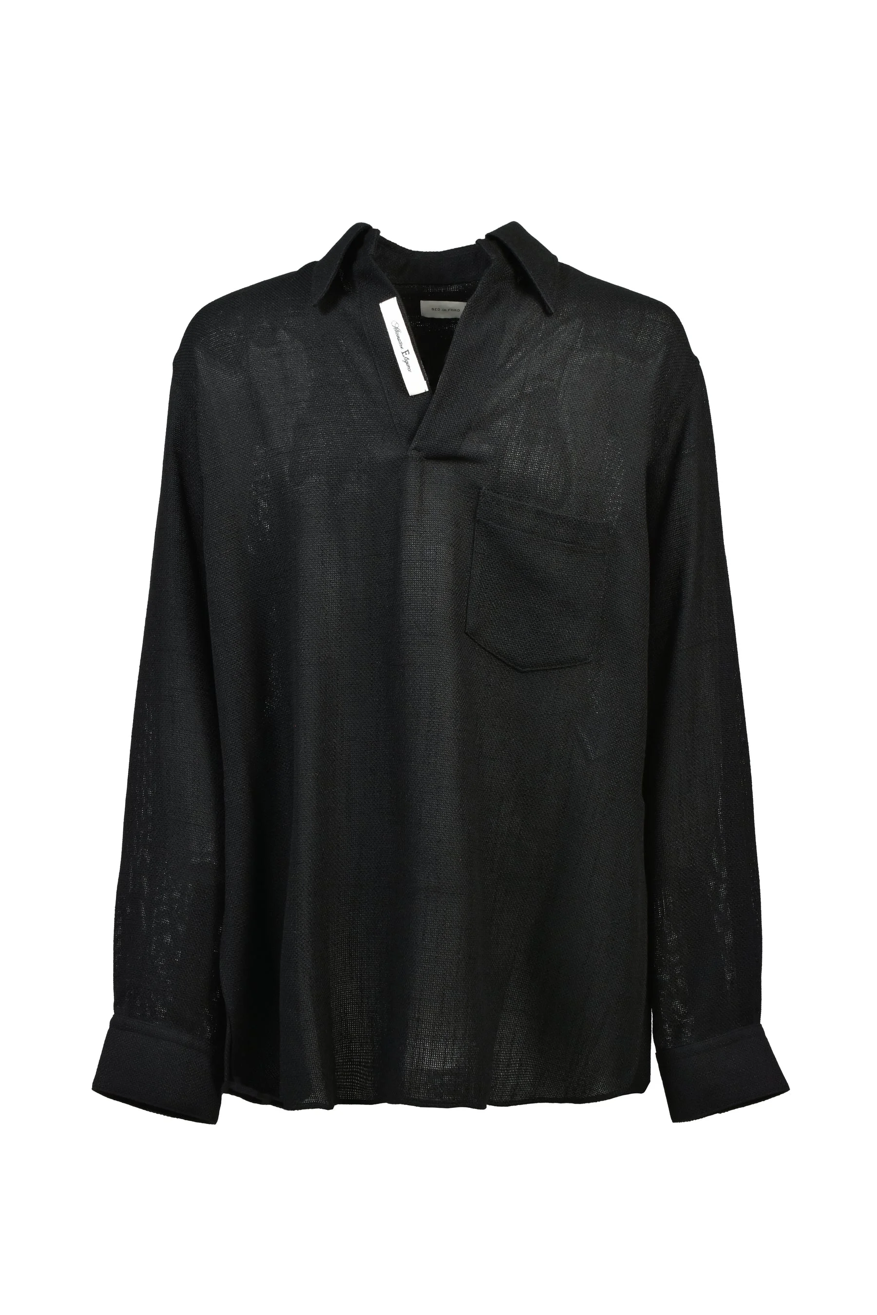 NICE MATERIAL TOPS / BLACK - 1