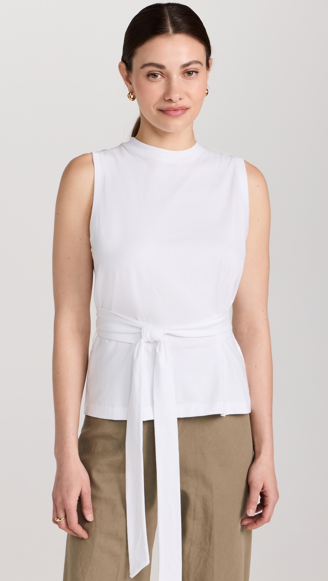 Sleeveless Wrap Top - 1