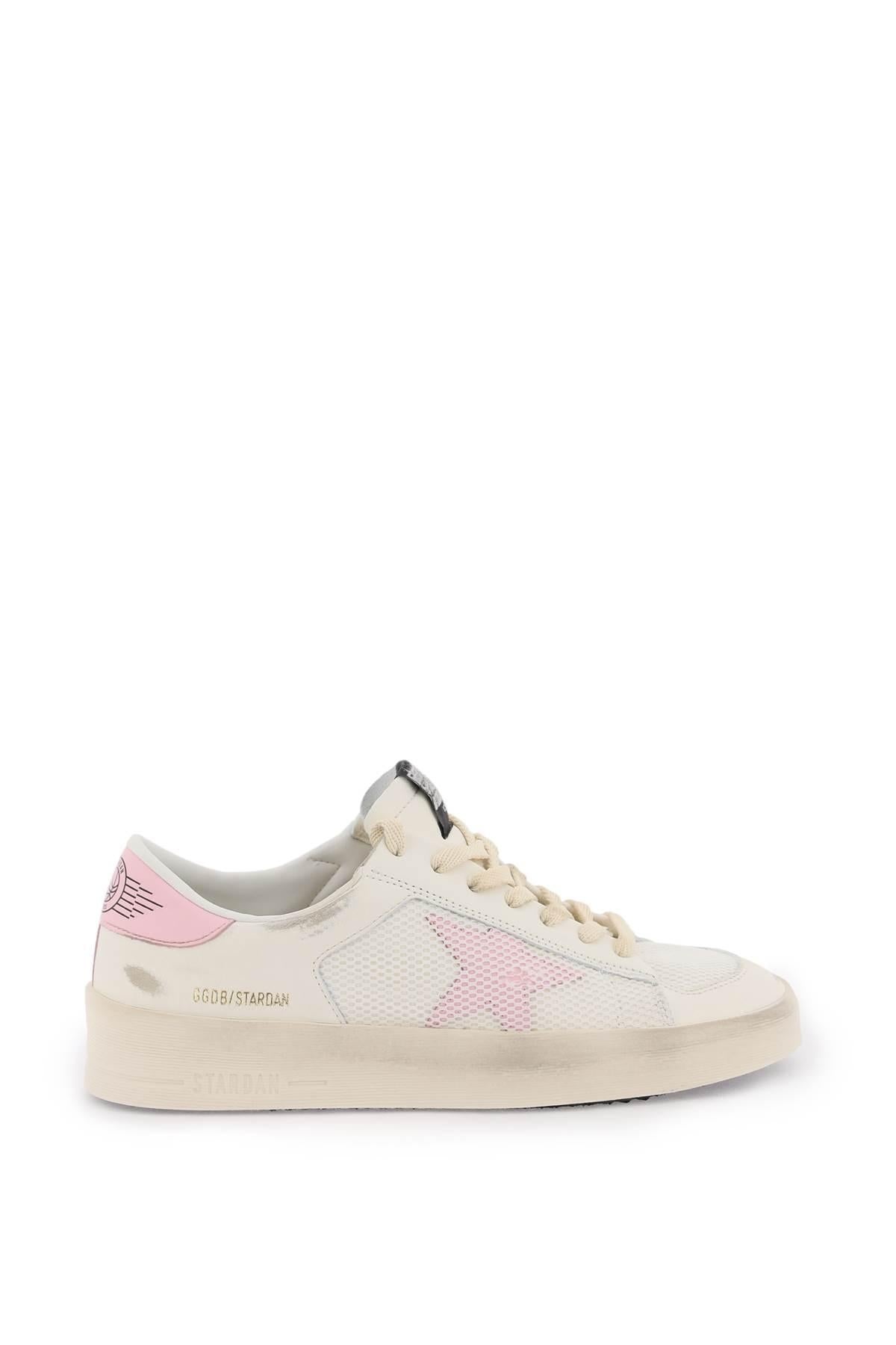 Golden Goose Mesh And Leather Stardan Sneakers - 1