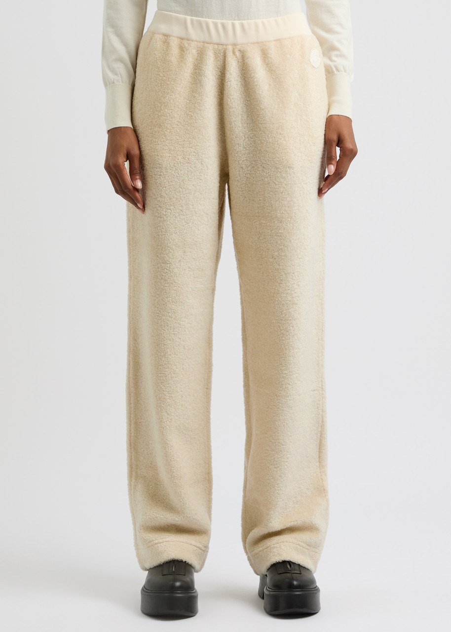 Moncler Logo Straight-leg Fleece Track Pants - 2
