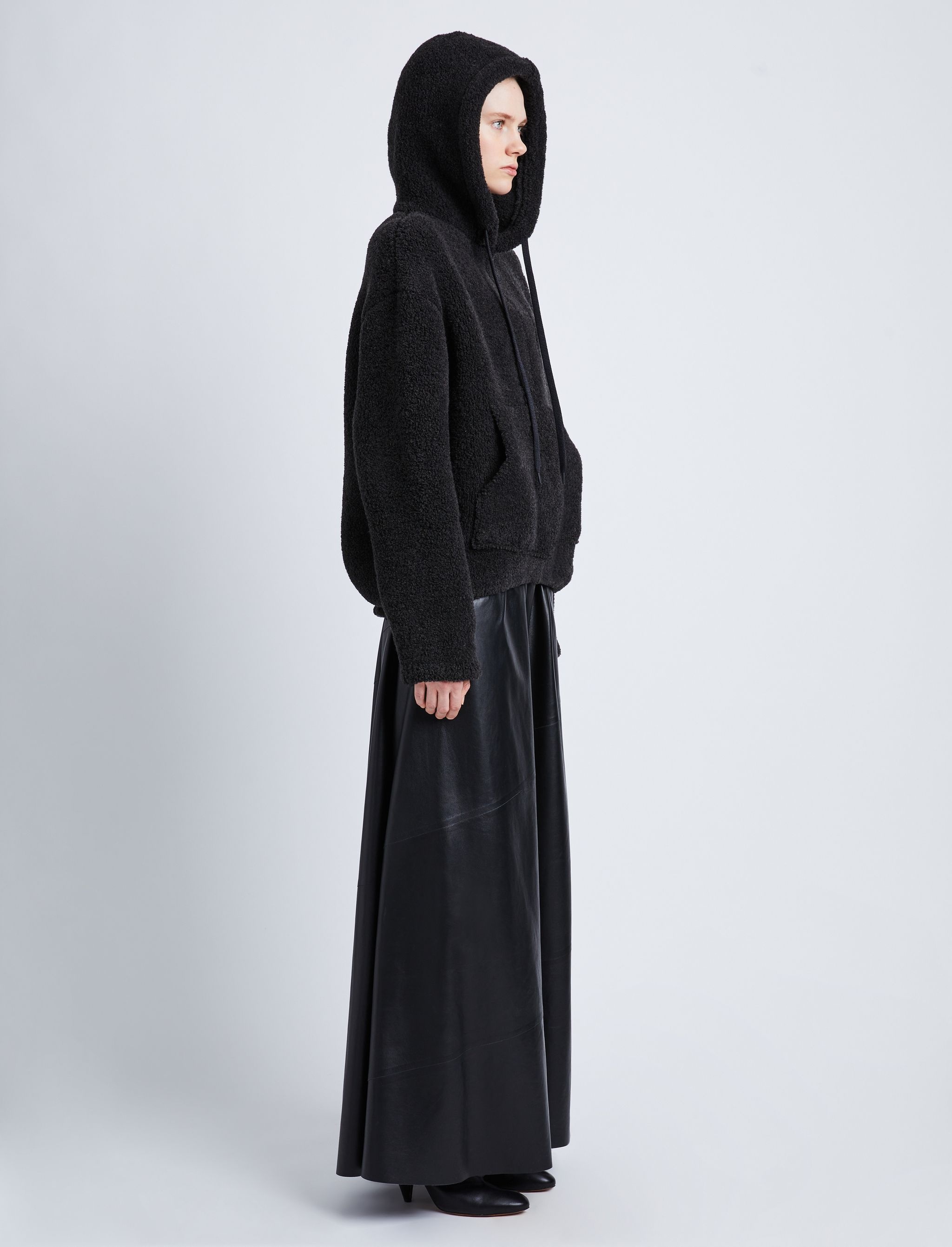 Technical Boucle Knit Hoodie - 4