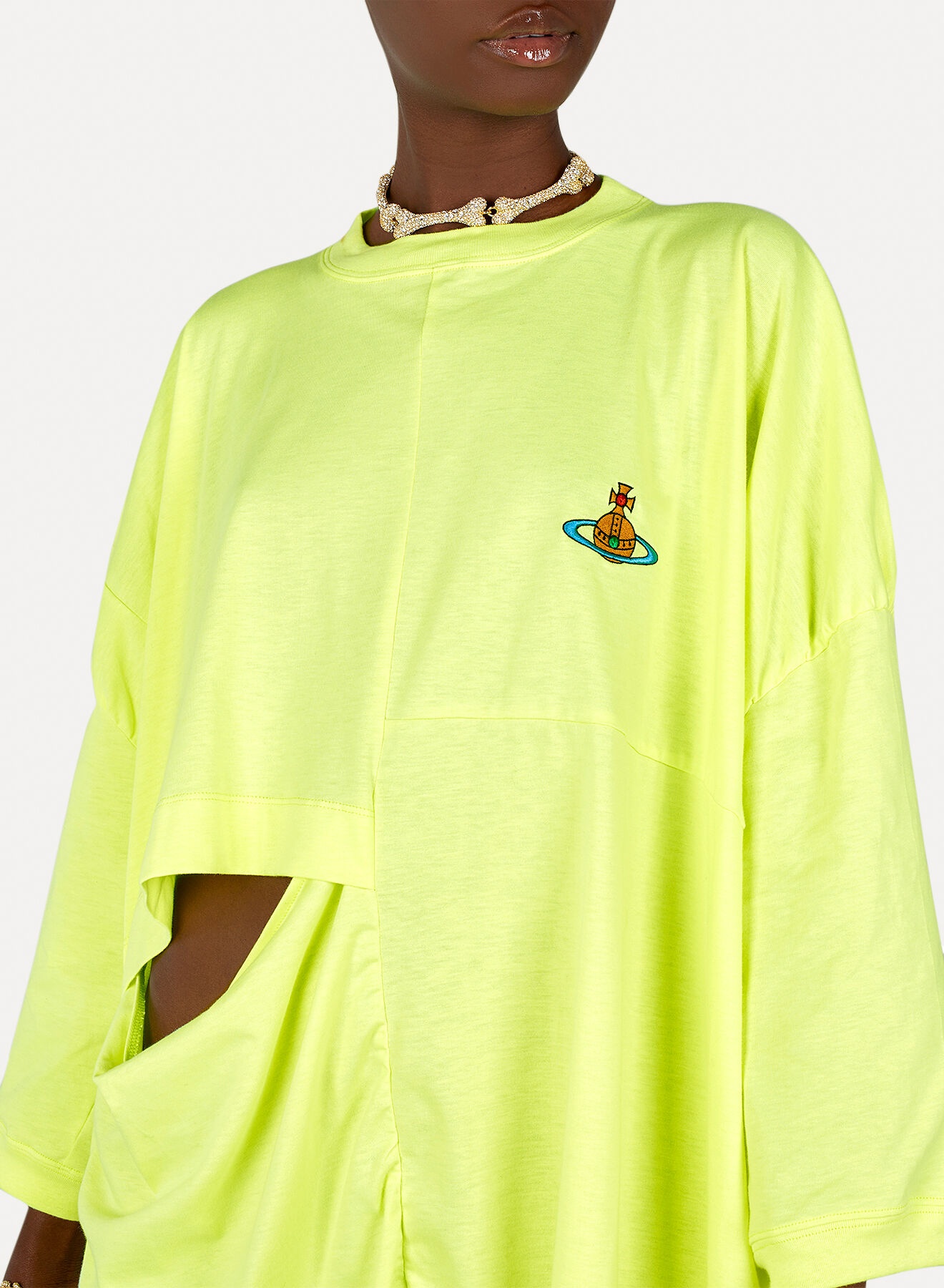 DOLLY OVERSIZE T-SHIRT MULTICOLOUR ORB - 7