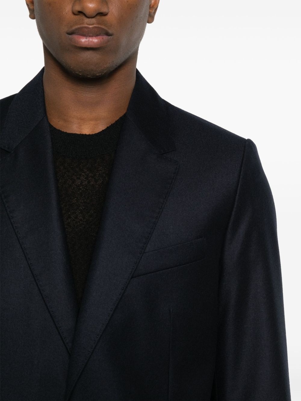 virgin wool blazer - 5