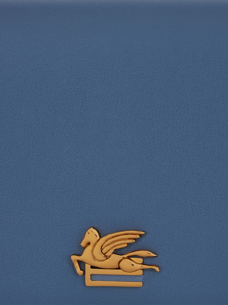 LEATHER PURSE WITH PEGASO - 4