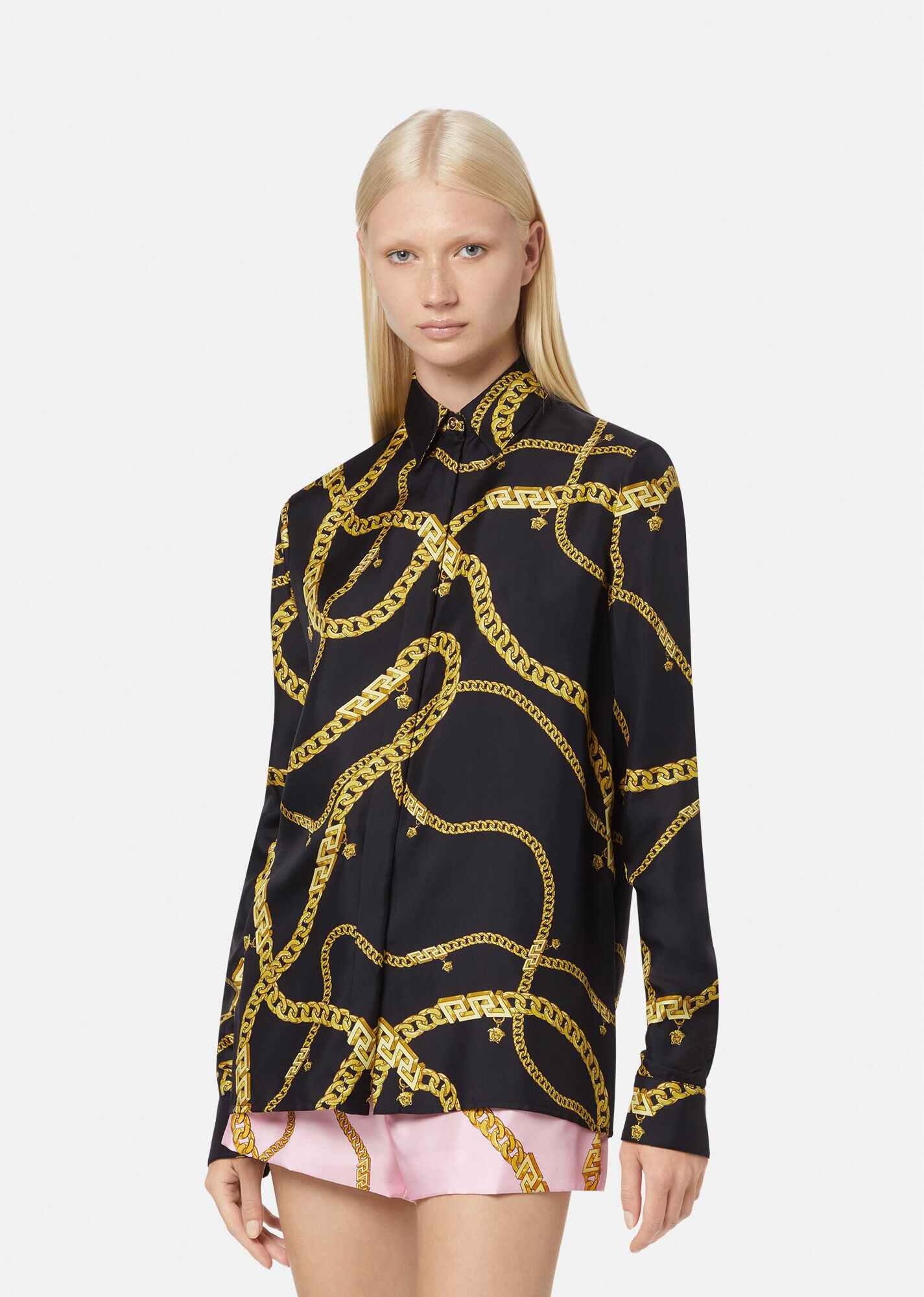 Chain Silk Shirt - 2