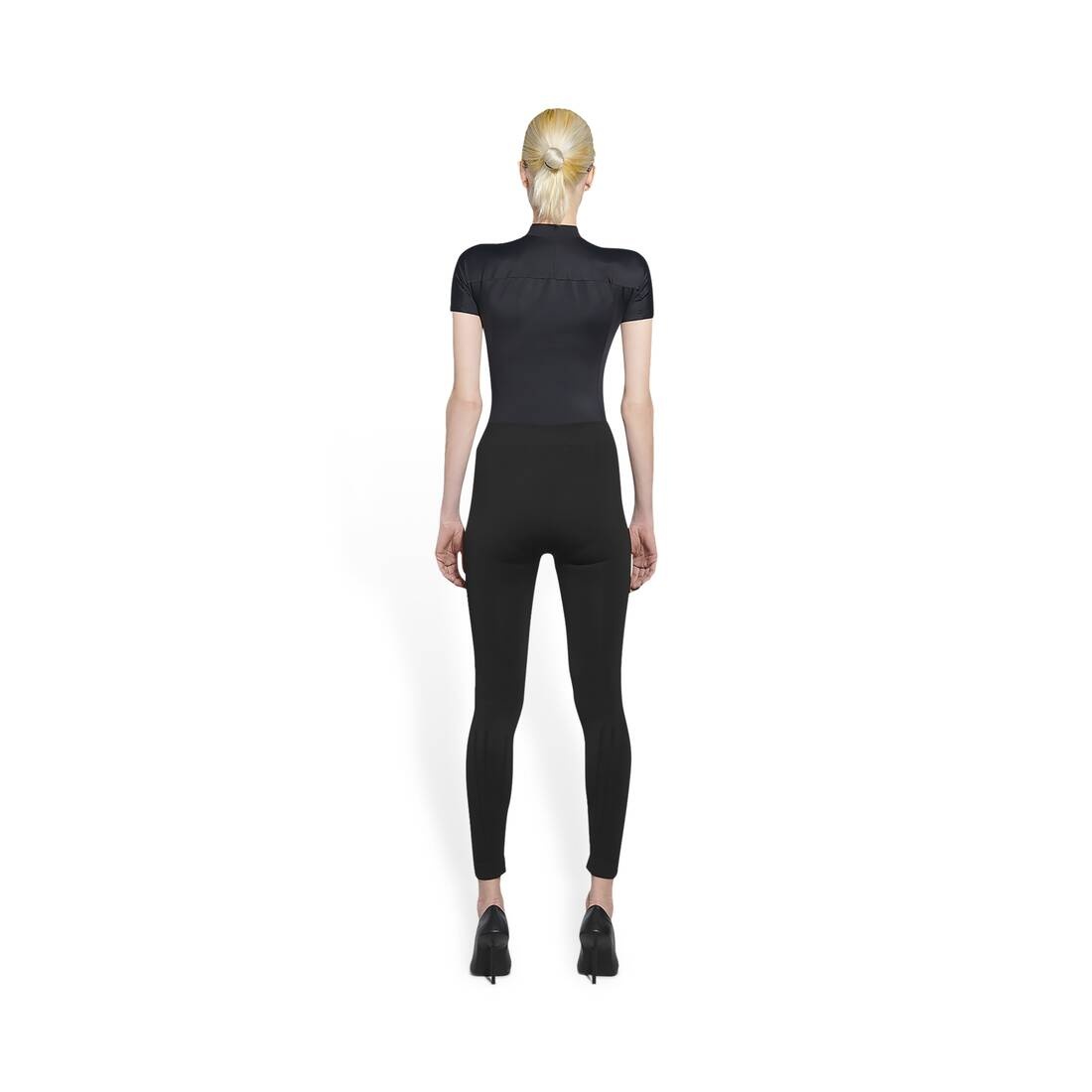 Women's Athletic Leggings  in Black - 4