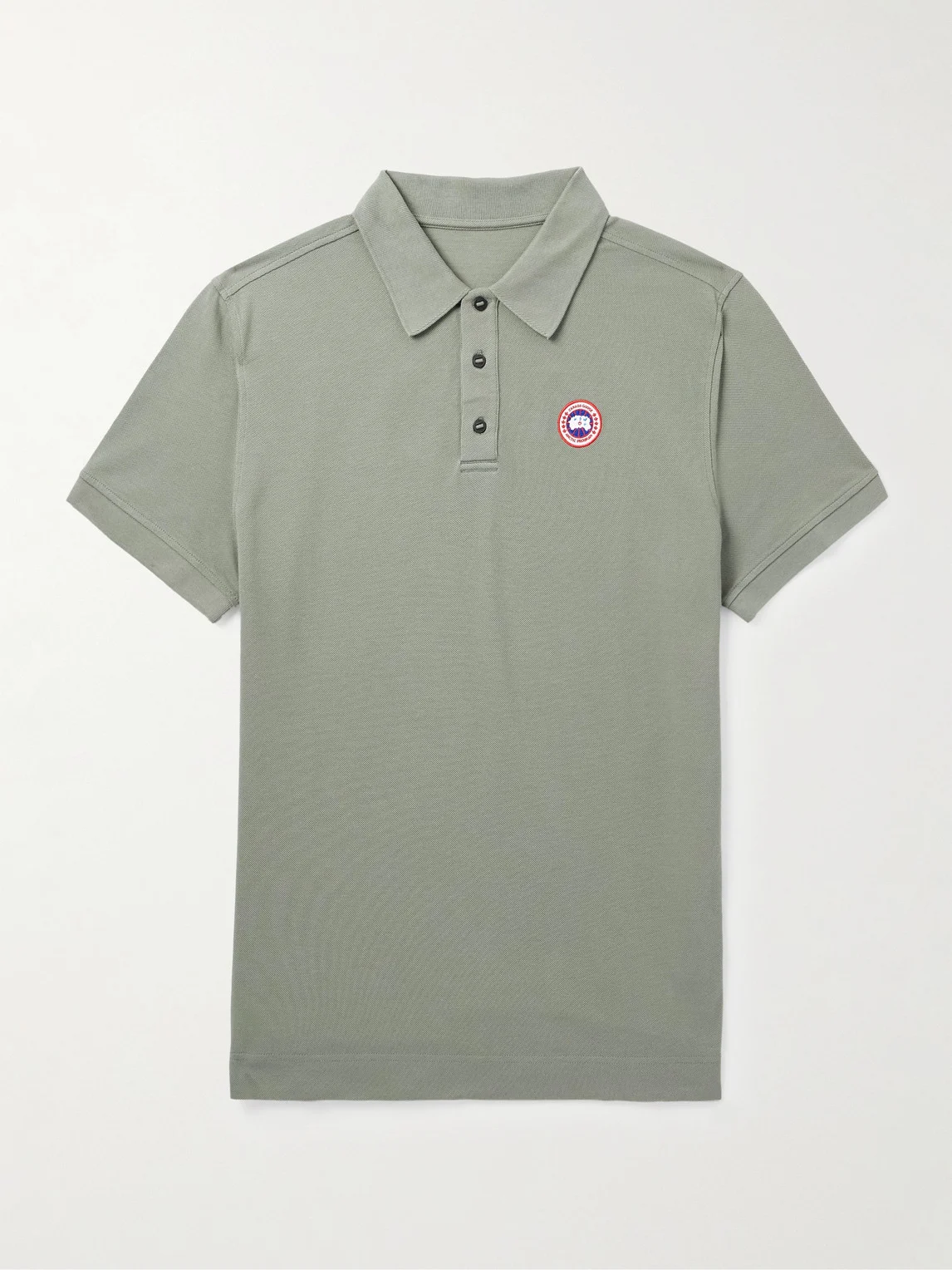 Beckley Logo-Appliquéd Cotton-Piqué Polo Shirt - 1