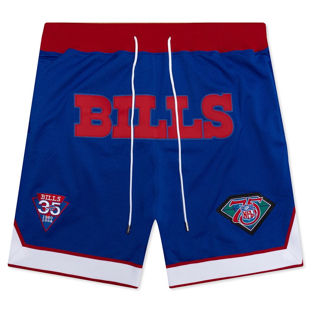 JUST DON NFL THROWBACK SHORTS - BUFFALO BILLS - 1