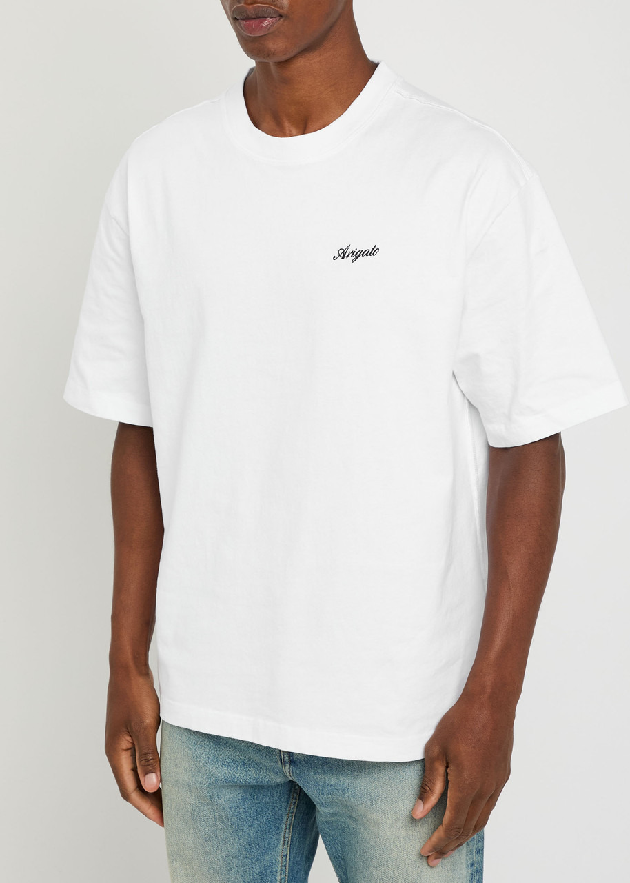 Axel Arigato Honor Logo-embroidered Cotton T-shirt - 2