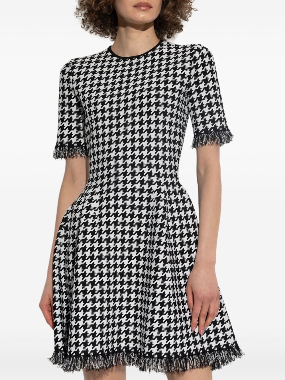 houndstooth dress - 2