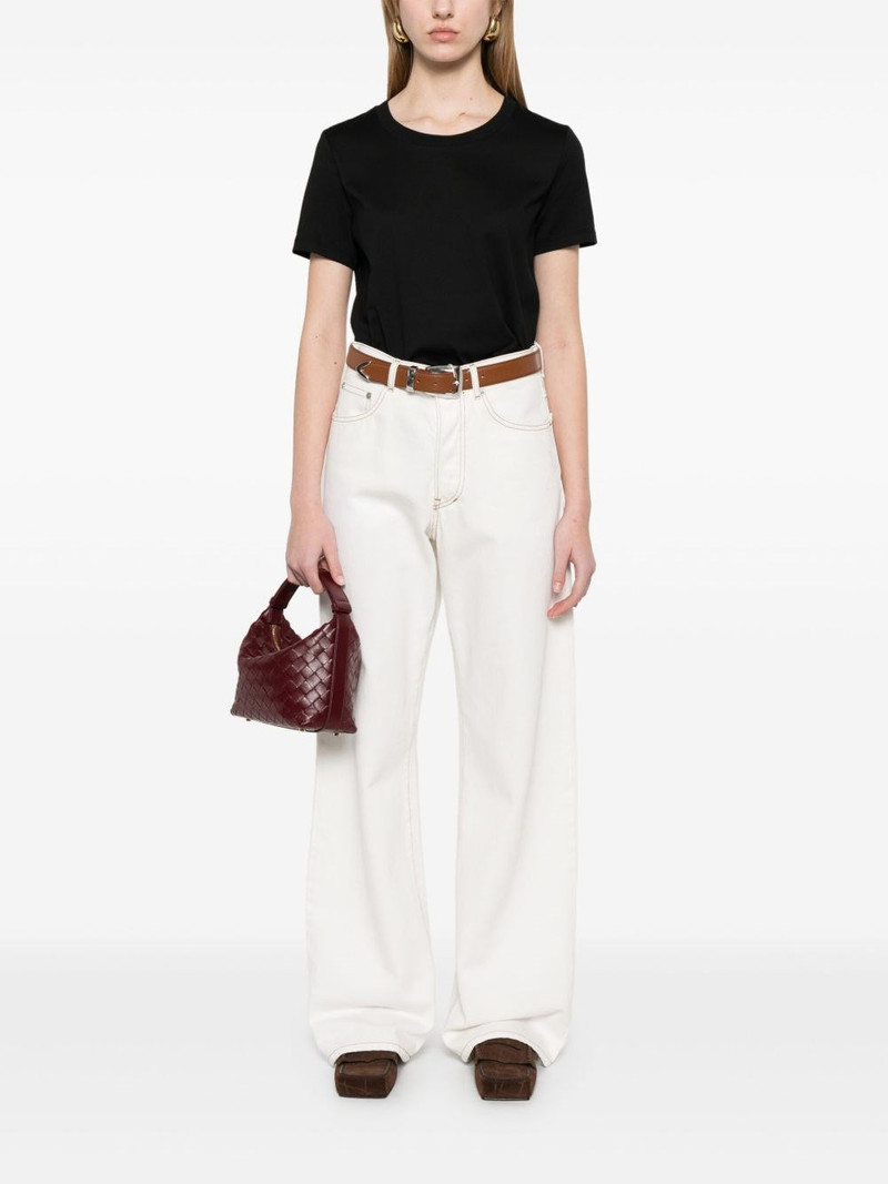 Embroidered cotton t-shirt 5