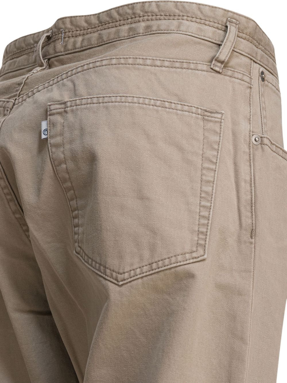 five-pocket cotton trousers - 4