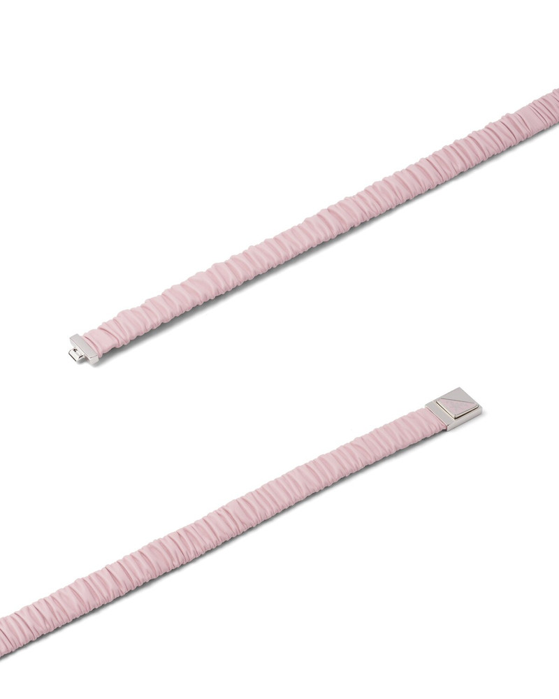 Elasticized nappa leather belt 3