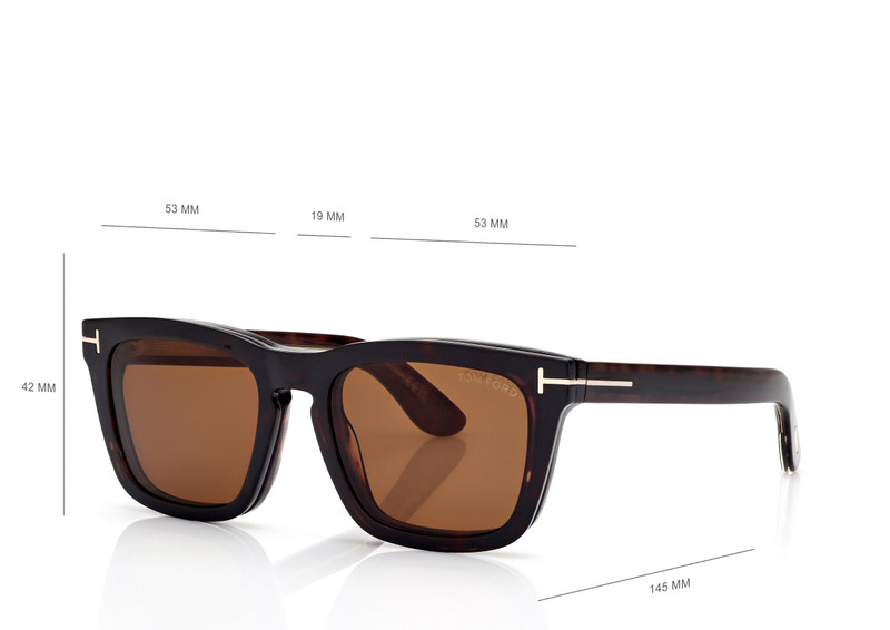 ICON BLUE BLOCK SQUARE OPTICALS WITH CLIP ON SUNGLASSES 4