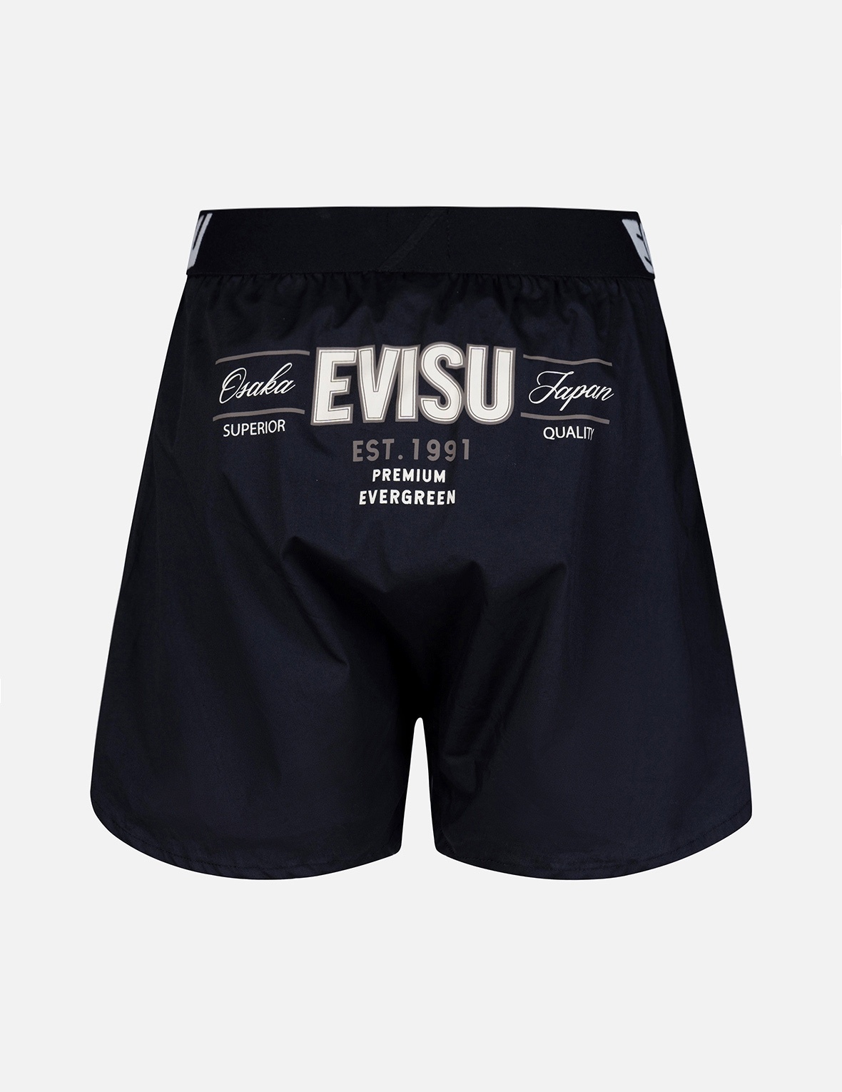 SLOGAN PRINT BOXER SHORTS - 1