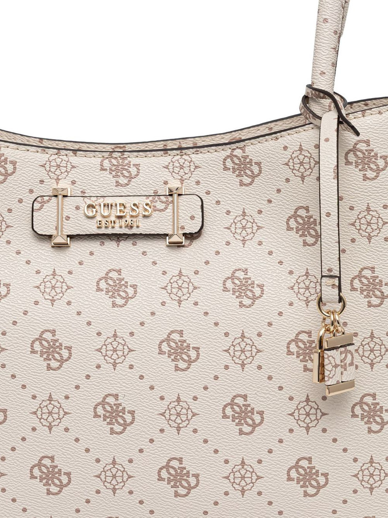 logo charm tote bag 3