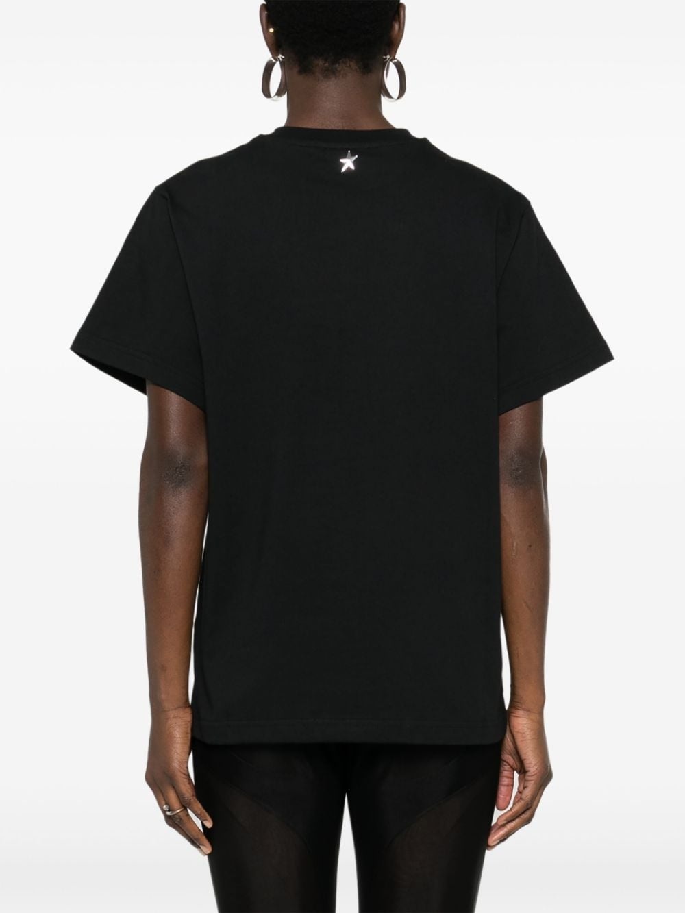 logo-appliquÃ© cotton T-shirt - 4