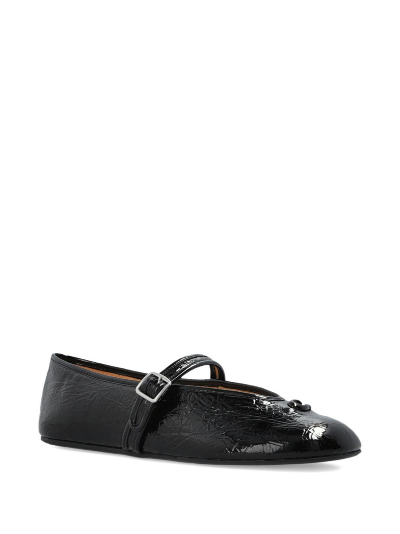 COACH Sculpted C ballet flats outlook