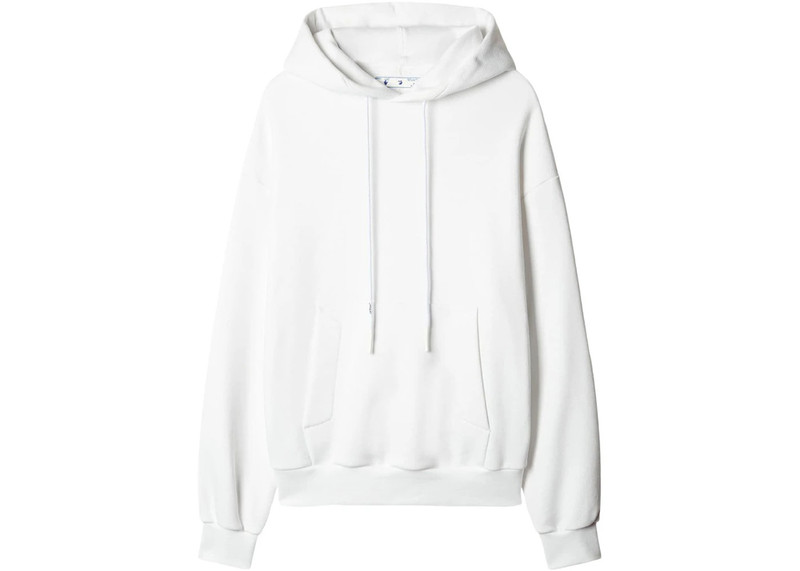 Off-White OFF-WHITE x Post Archive Faction Embroidered Hoodie White outlook