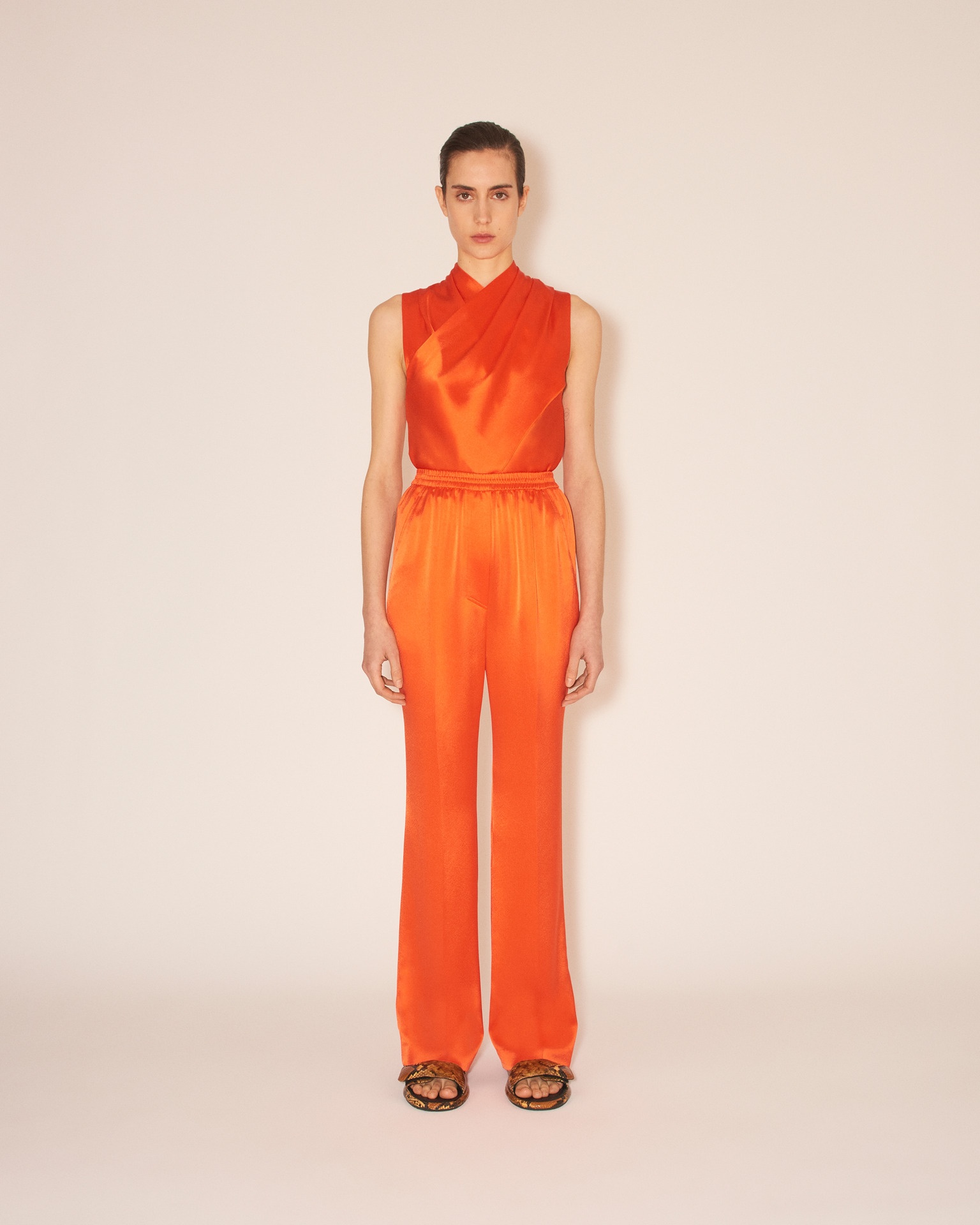 MILLO - Track pants - Blood orange - 2