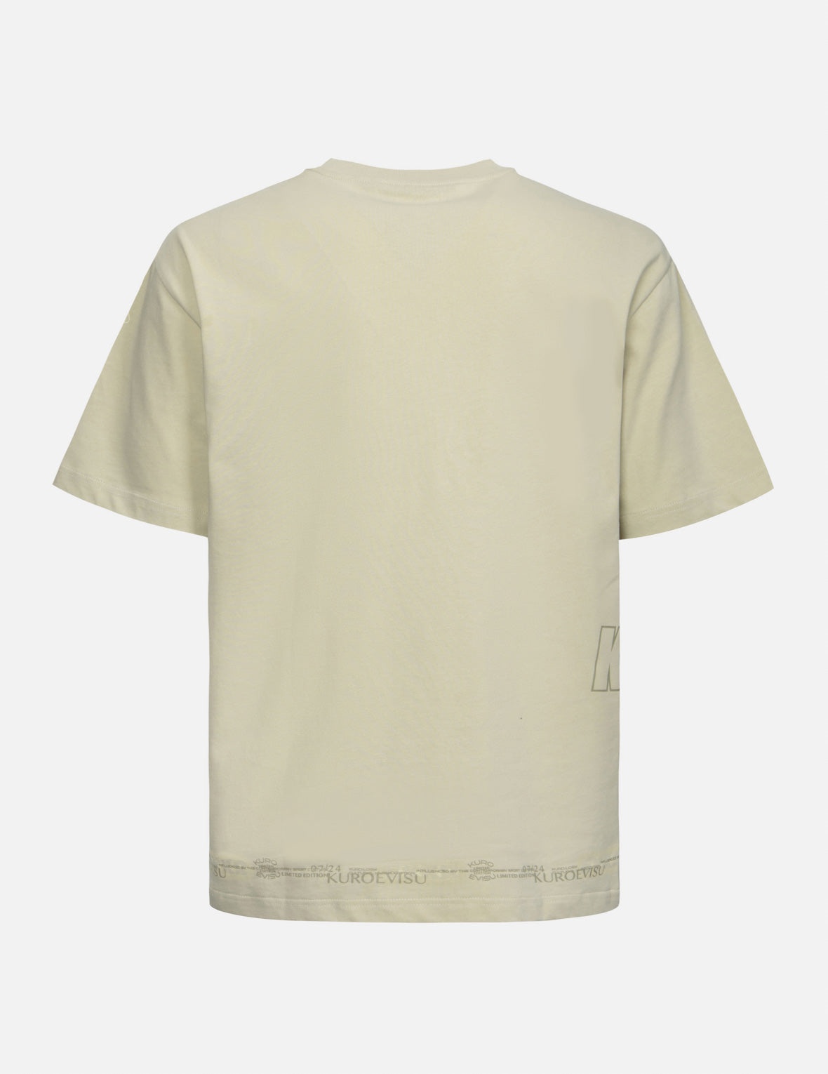 Logo and Slogan Print Fashion Fit T-Shirt - 2