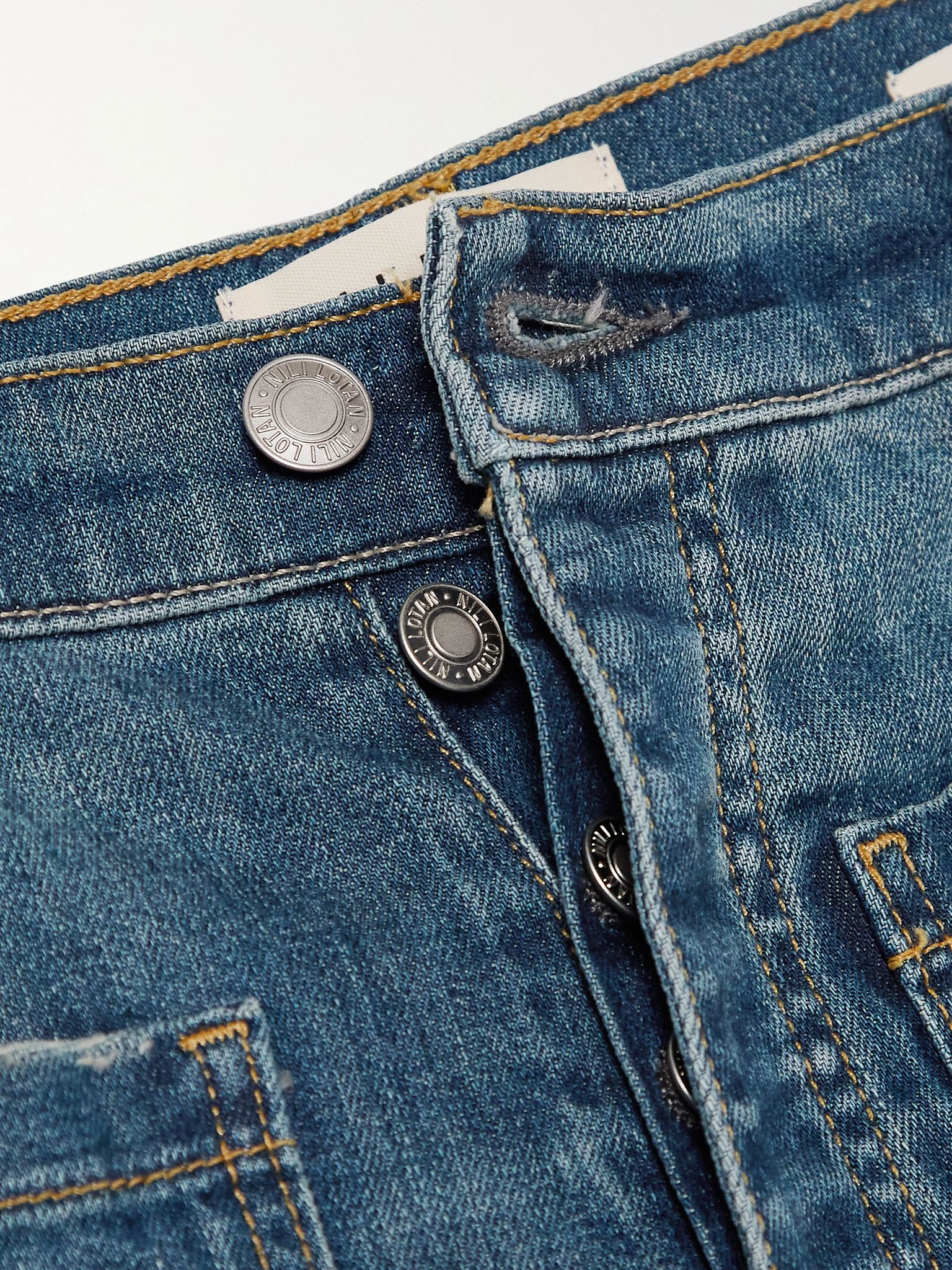 Florence distressed high-rise flared jeans Mid denim - 5