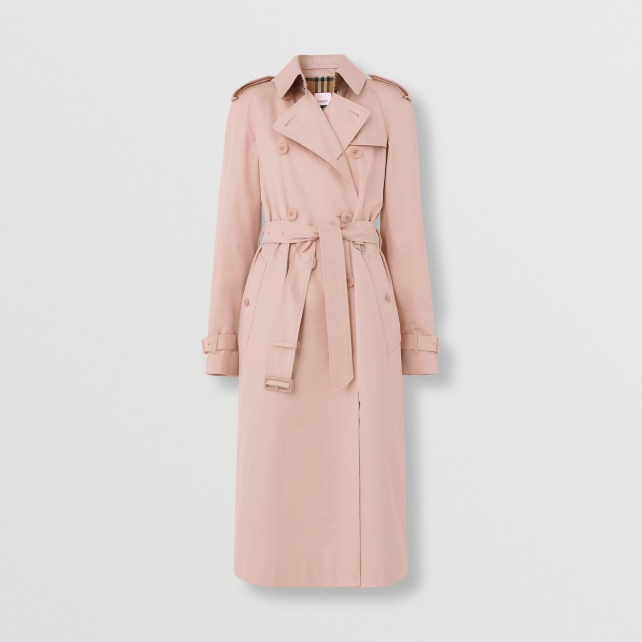 Cotton Gabardine Trench Coat - 4