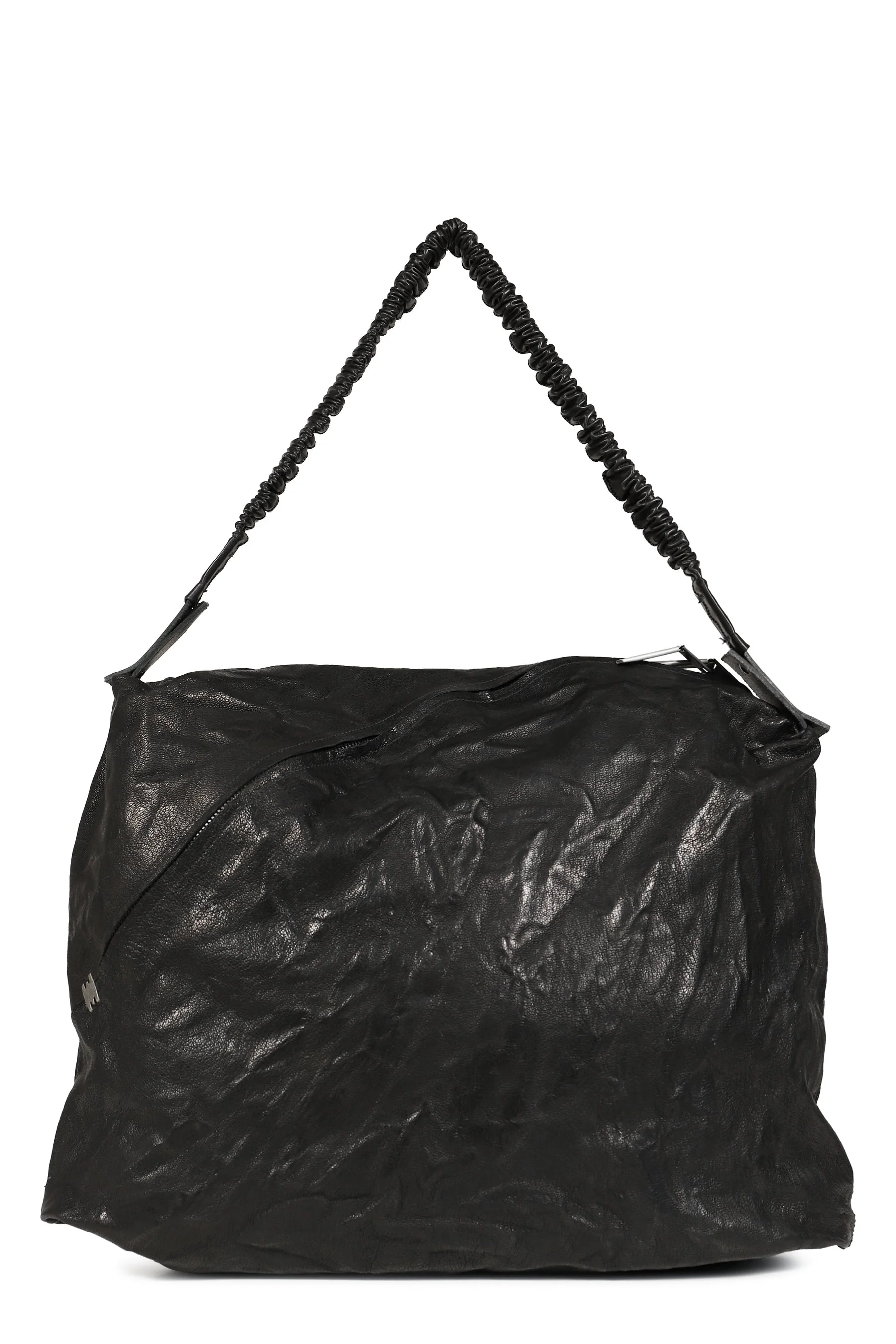 BALLADEUR CROSSBODY LEATHER BAG / BLACK - 1
