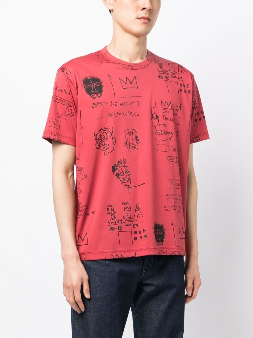 x Basquiat cotton T-shirt - 3