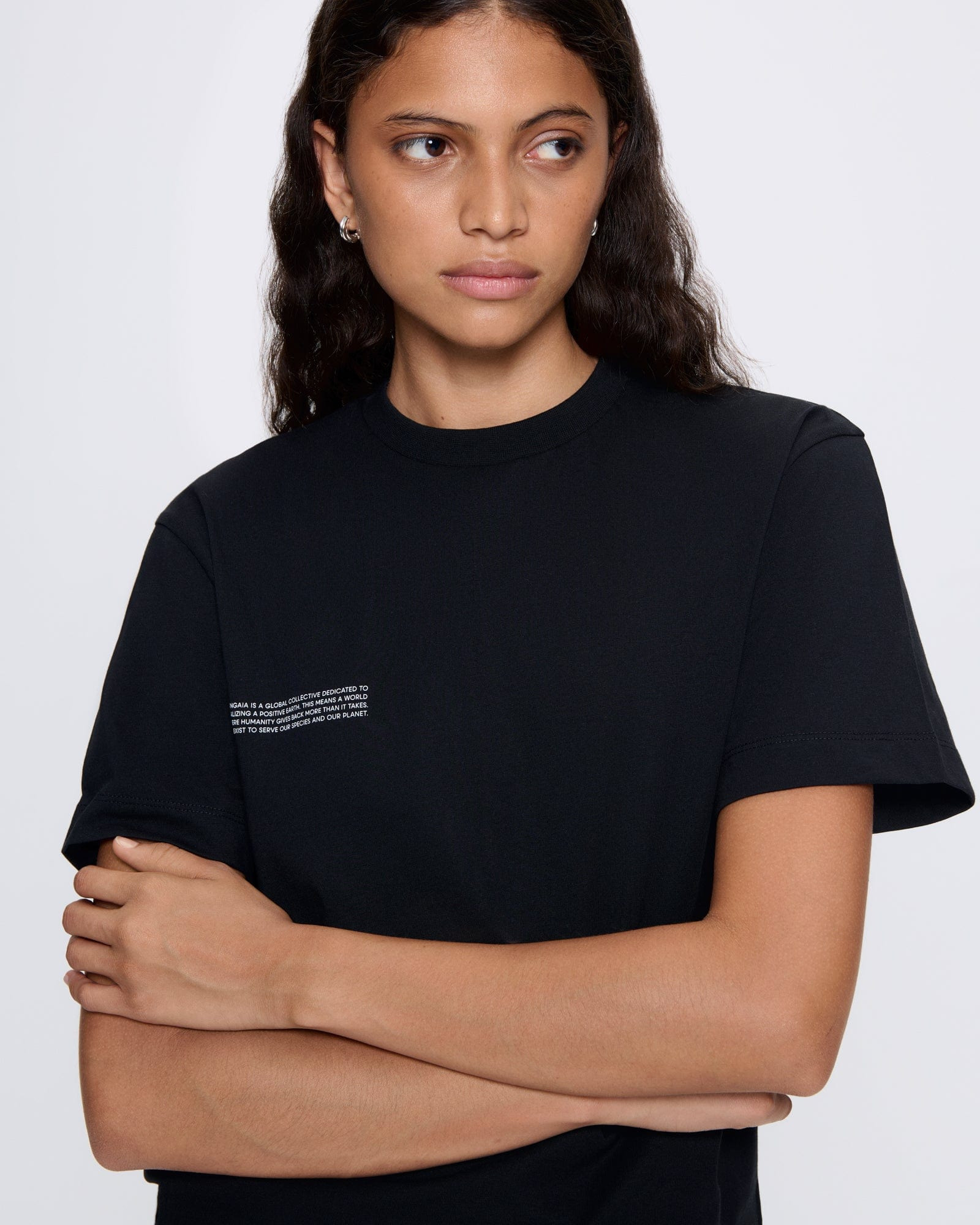 Womens 365 Midweight T-shirt - Black - 4