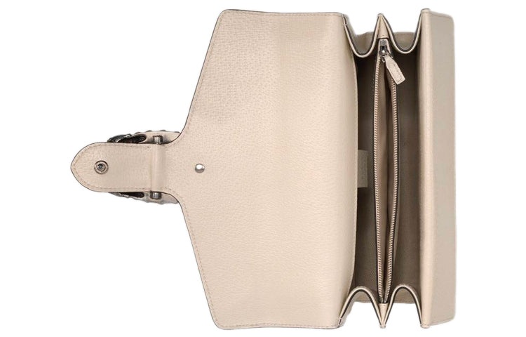 (WMNS) Gucci Dionysus Series Single Shoulder Bag Small Beige 400249-0K7JN-9680 - 6