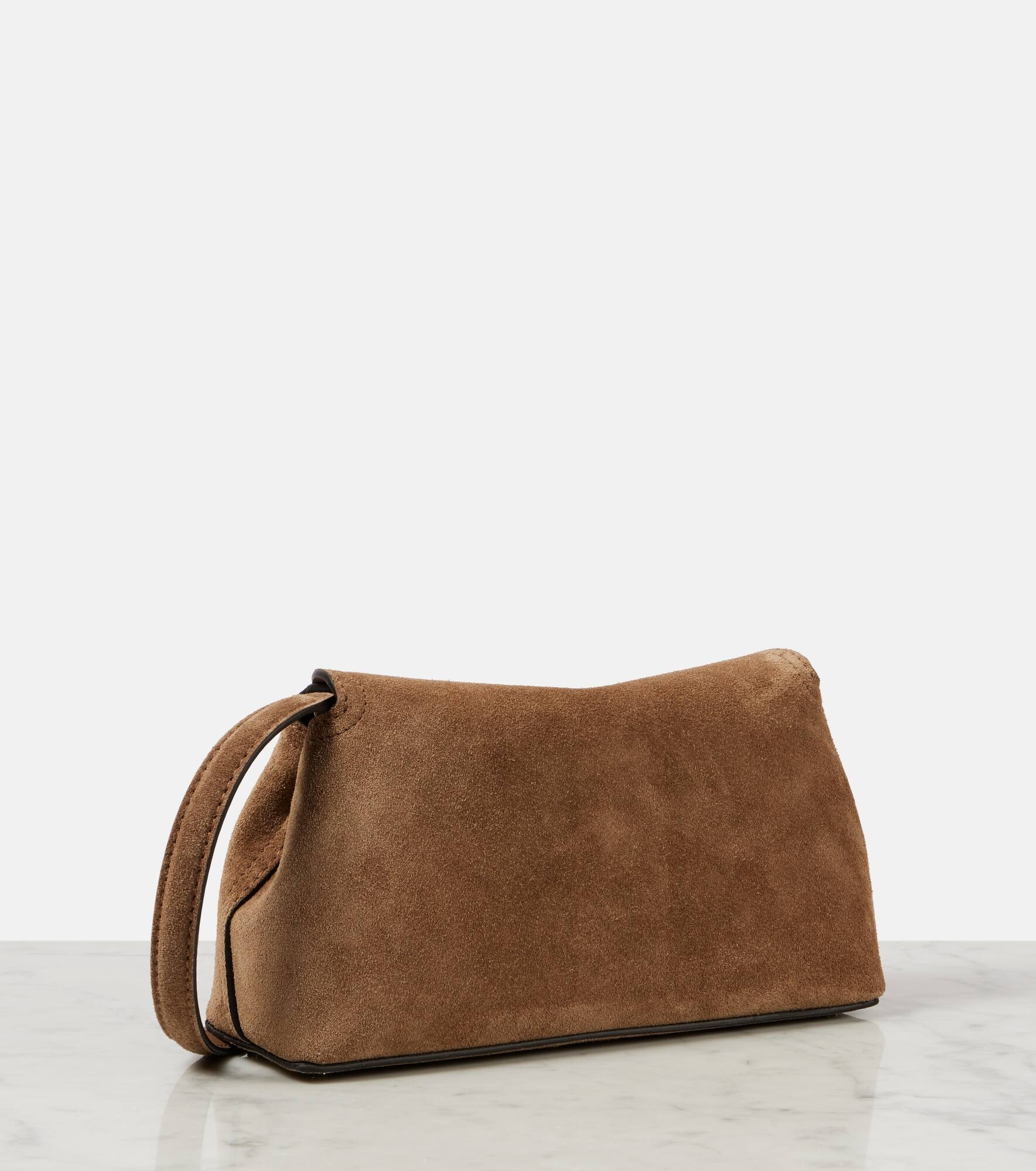 T-Lock suede clutch - 4