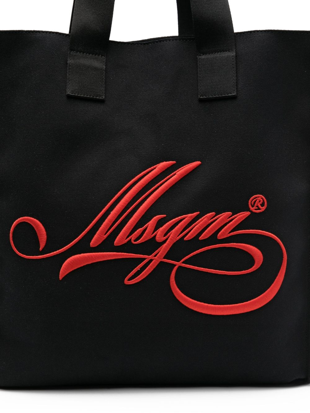 medium logo-embroidered tote bag - 4